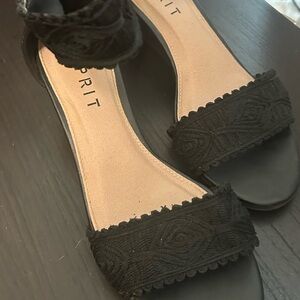 Esprit Black Lace Women's Sandals